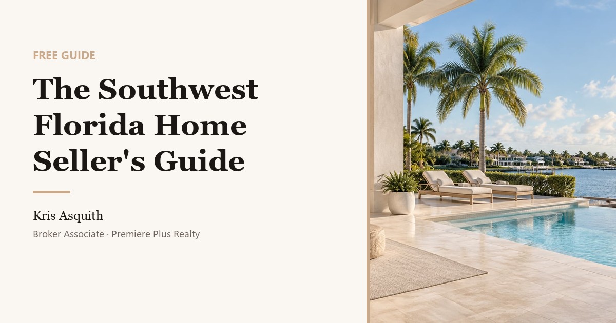 Cover of the free guide: The Southwest Florida Home Seller's Guide