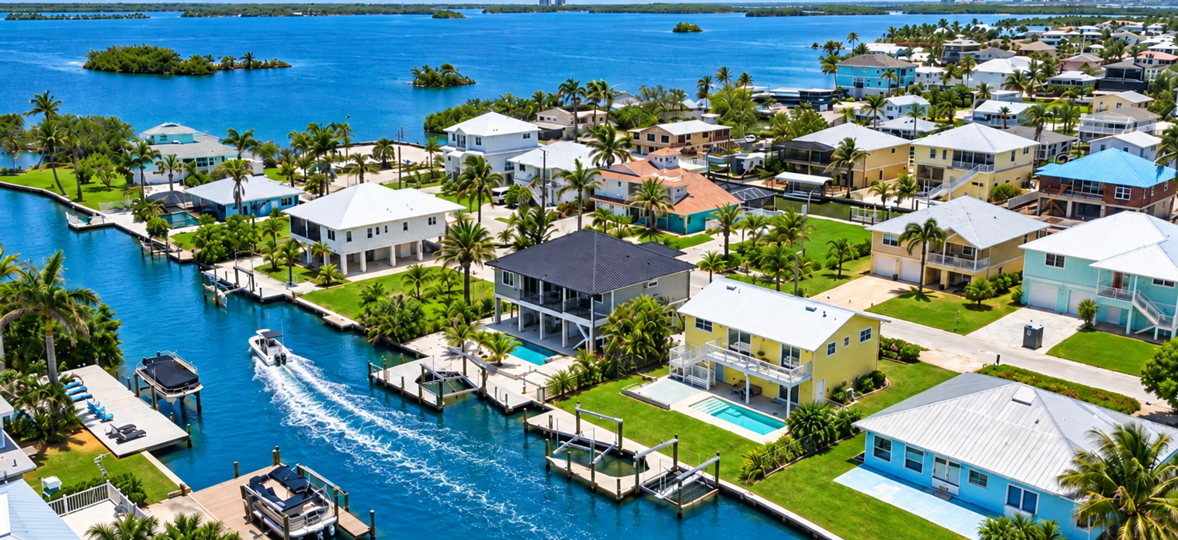 Do All Homes in Flamingo Park on Fort Myers Beach Have a Boat Dock?